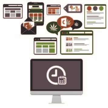 Scheduled Content Publishing feature image Scheduled Content Publishing displaying content, products, specials being published by a scheduler