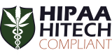 HIPAA and HITECH icon HIPAA and HITECH Act Compliant